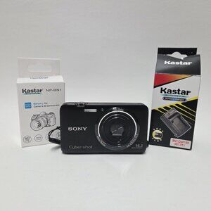 SONY Cyber-Shot DSC-WX9 Black Compact Digital Camera TESTED FOR PARTS OR REPAIR